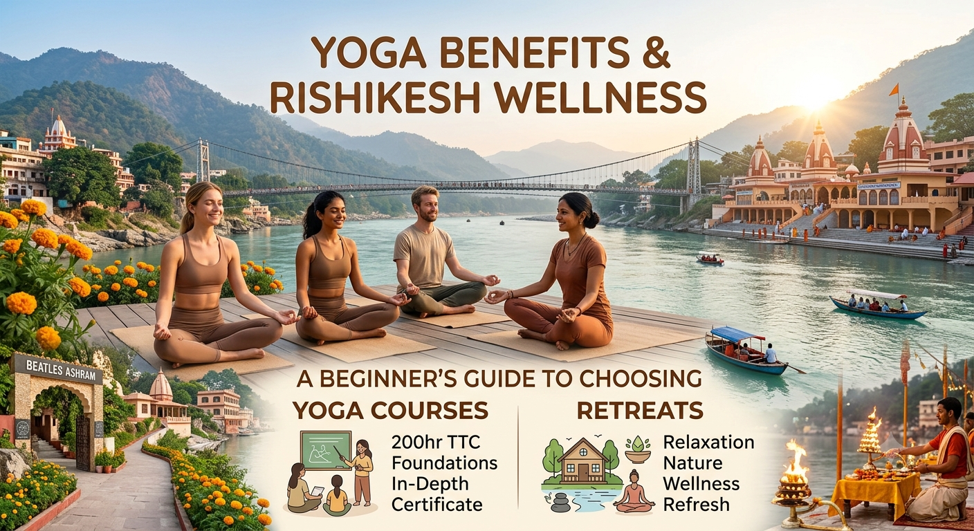 Yoga Benefits and Rishikesh Wellness